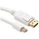 Кабель Extradigital mini DisplayPort - DisplayPort, 2m, 30 AWG, Gold, PVC